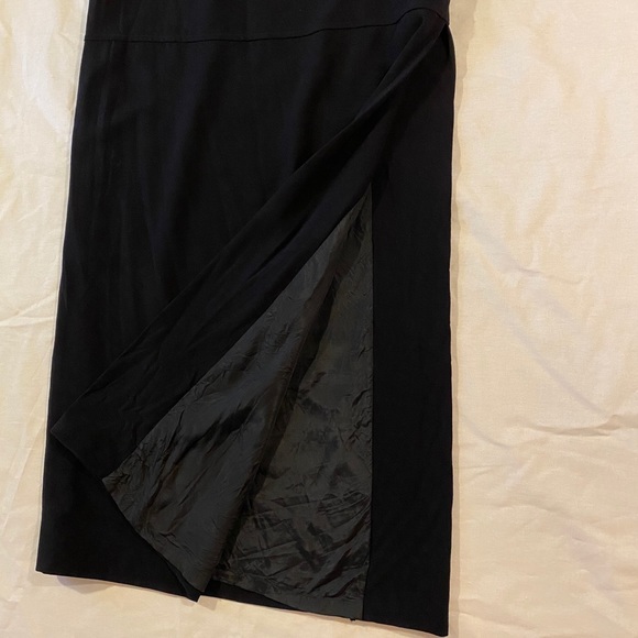 Escada Virgin Wool High Rise Maxi Skirt Black 34 2 - Picture 5 of 10